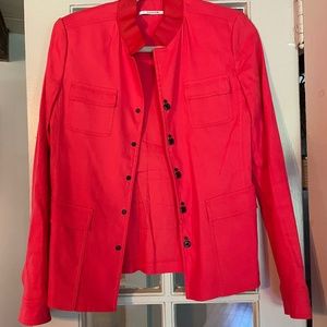Red jacket